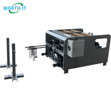 2021 Paper Product Making Machinery Double Station Twisted Paper Bag Handle Rope Making Machine